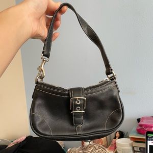 Vintage Coach leather minibag